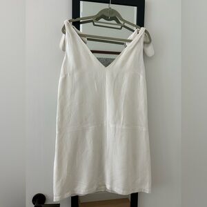 Emerson Fry Cream V-Neck Dress